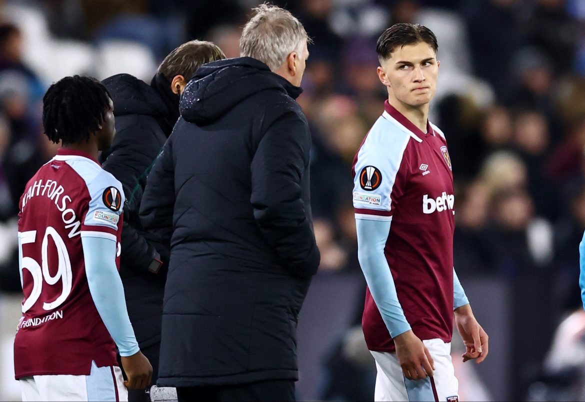 West Ham: Potts set to feature vs FCSB
